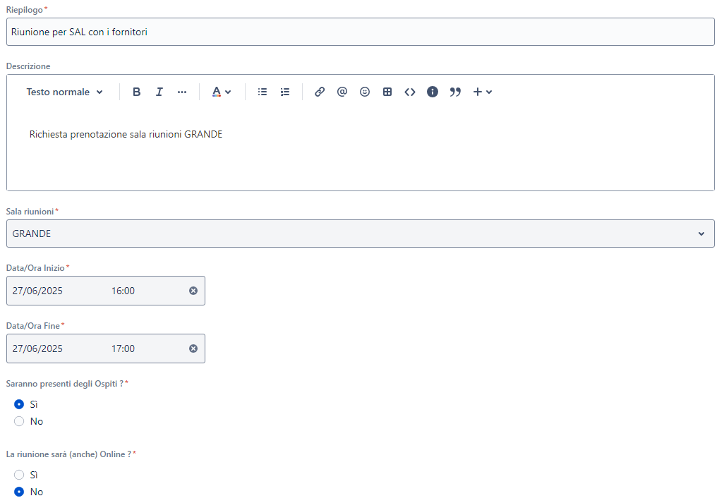 Meeting Room Booking Management