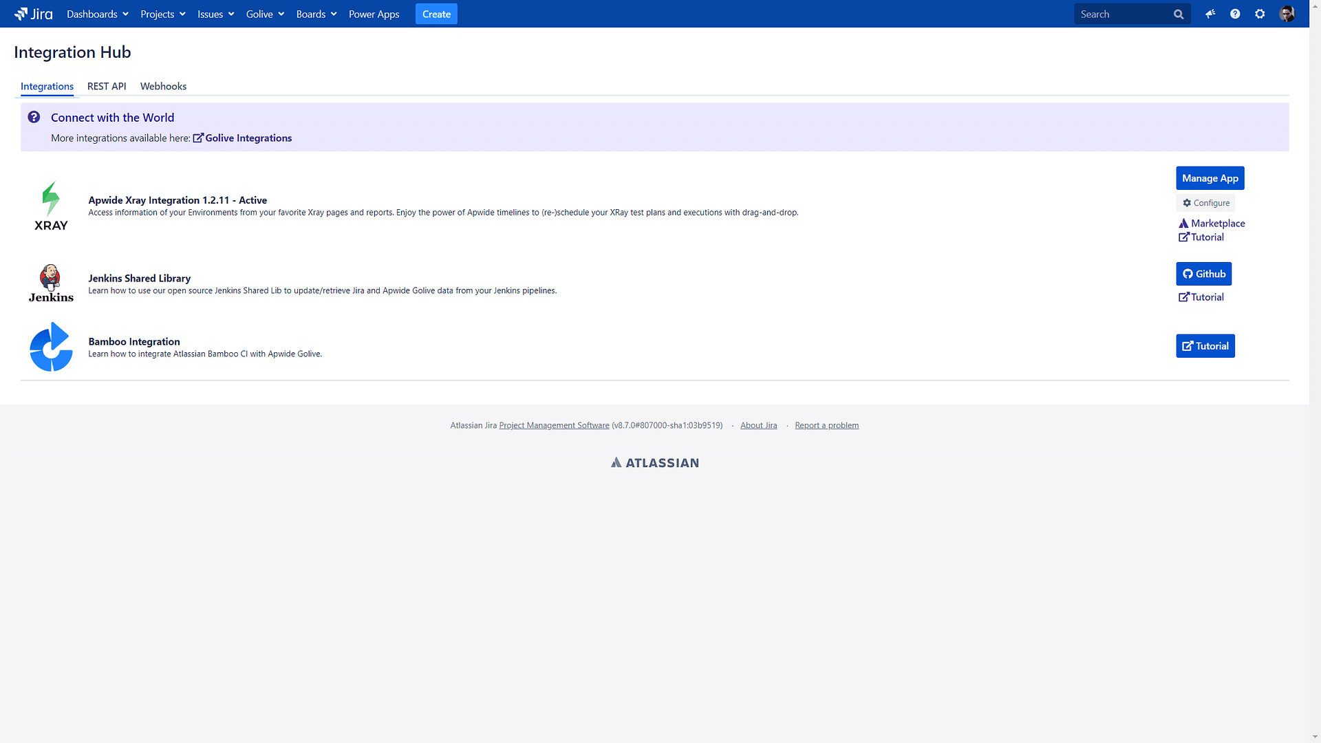 Golive Integration Hub To Connect Jira To Devops Data Sources Connect Devops Data Sources To Jira With Apwide Golive Integration Hub