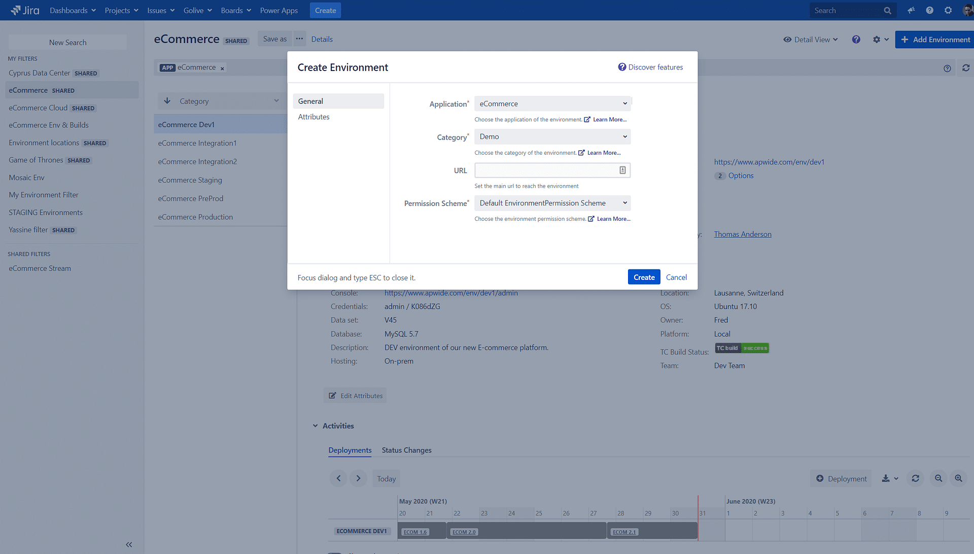 Provision New Environment On Aws Or Azure From Jira With Golive Jira Can Provision New Environments On Azure Or Aws With Golive