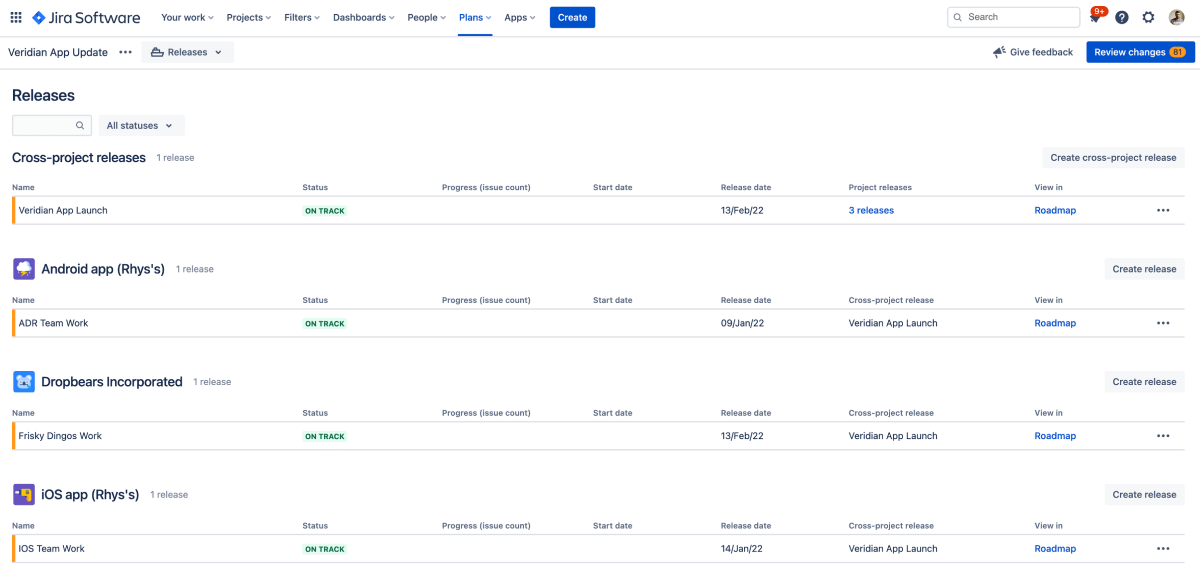 Jira Plans - Create A Cross-Project Release In Jira Cloud Jira Plans - Create Cross-Project Releases In Jira Cloud