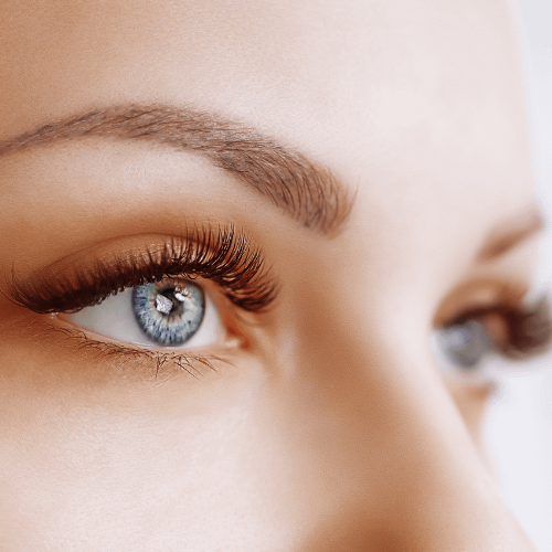 Eyelash and eyebrow tinting eyelash