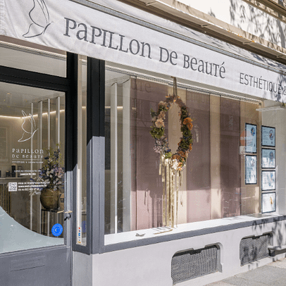 Vitrine Papillon de beauté Lausanne - Soins du visage Vitrine Papillon de beauté Lausanne - Soins du visage