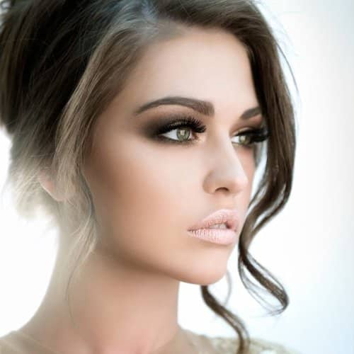 evening makeup