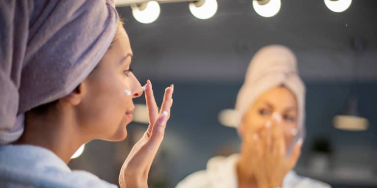 Beauty routine to fight against skin hypersensitivity